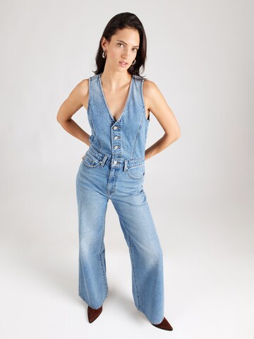 zils LEVI'S ® Kombinezons 'Denim Wide Leg Jumpsuit': no priekšpuses