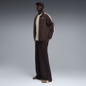 PUMA Trainingsjacke 'T7' in Braun