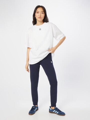 Effilé Pantalon de sport 'Essentials' ADIDAS SPORTSWEAR en bleu