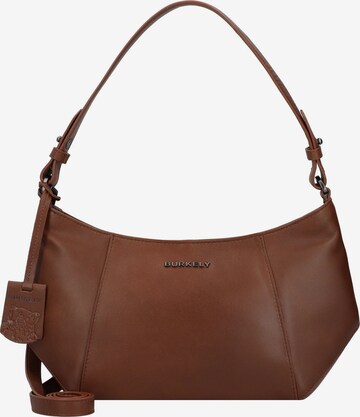 Burkely Shoulder Bag 'Nocturnal Nova' in Brown: front