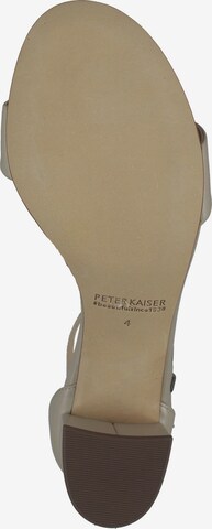 PETER KAISER Sandalen met riem in Beige