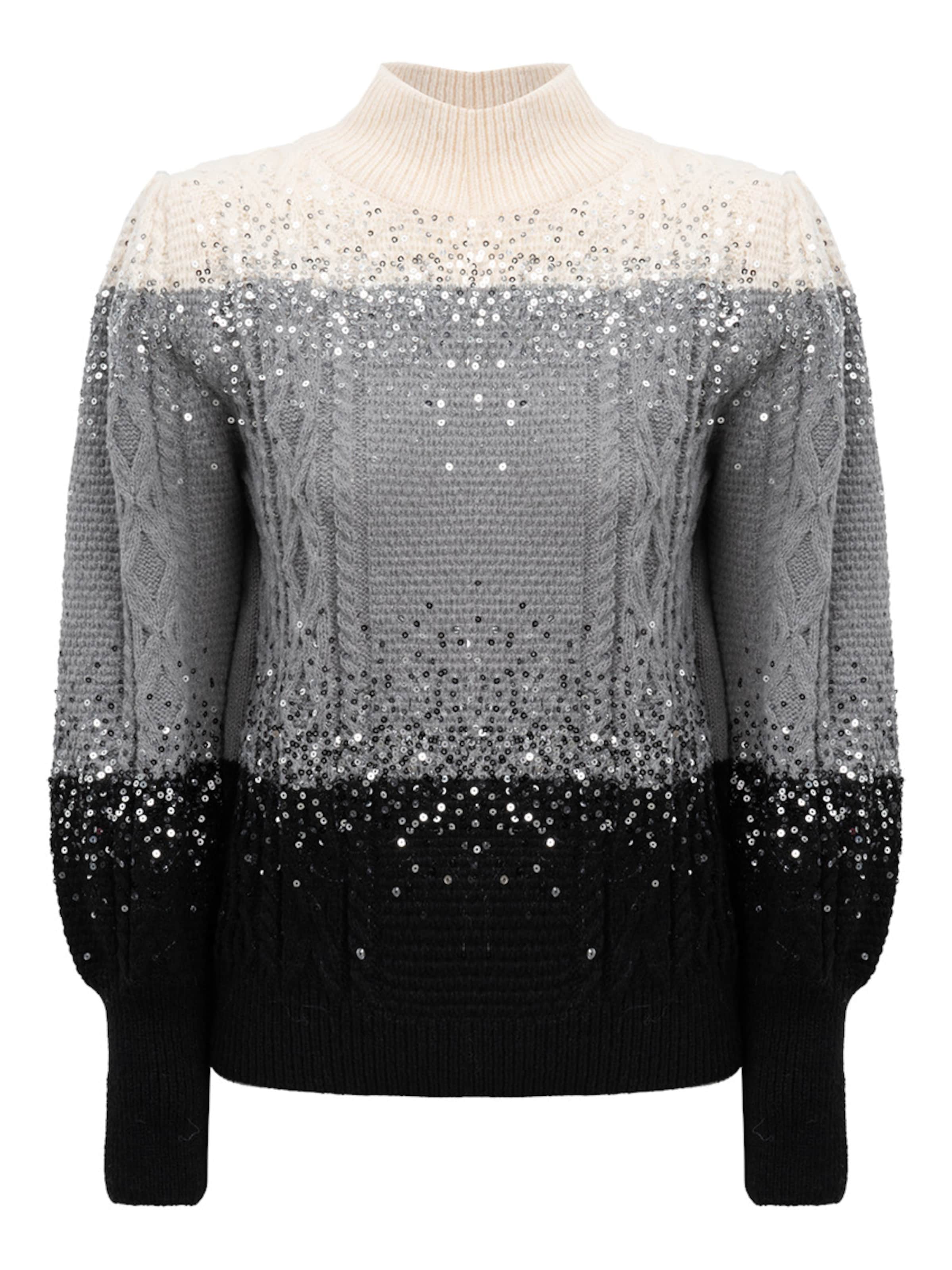 Influencer Sweater in Grey: front