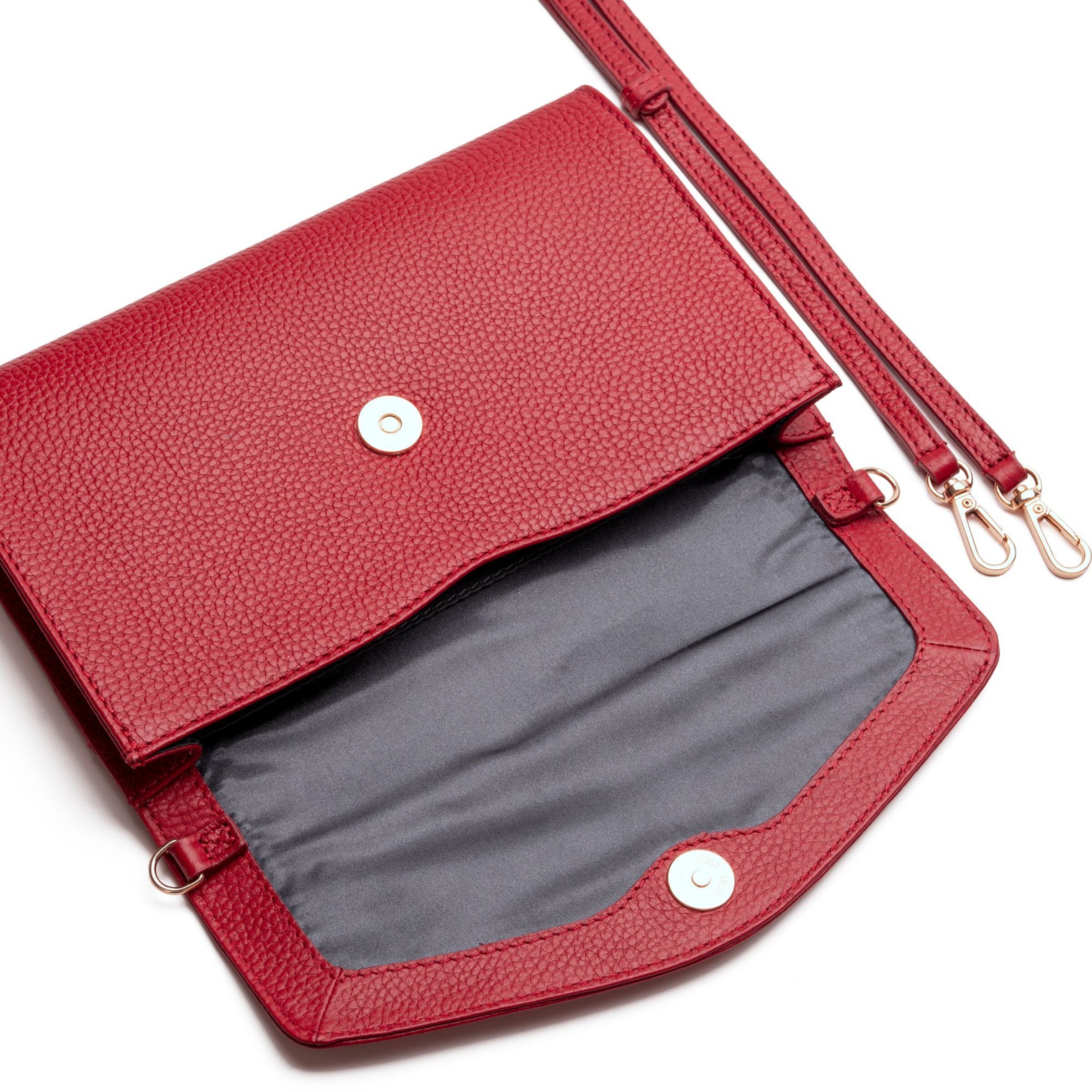 Pochette 'Bologna' di Lazarotti in rosso
