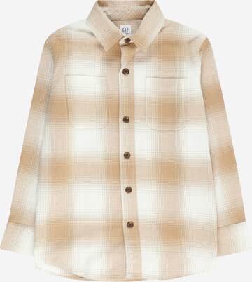 Coupe regular Chemise GAP en beige : devant