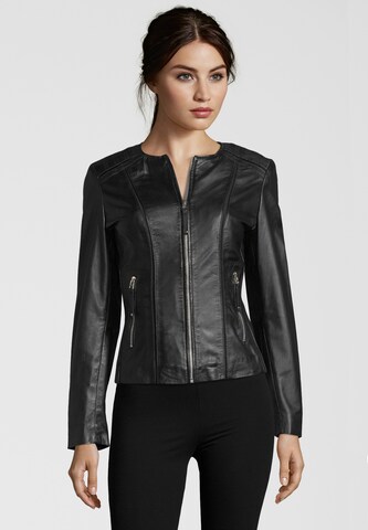 7ELEVEN Between-Season Jacket in Black: front