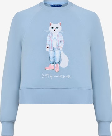 Cat e Lolette Collegepaita 'Country Cat' värissä sininen: etupuoli