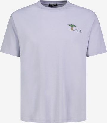 Eight2Nine Shirt in Lila: Vorderseite