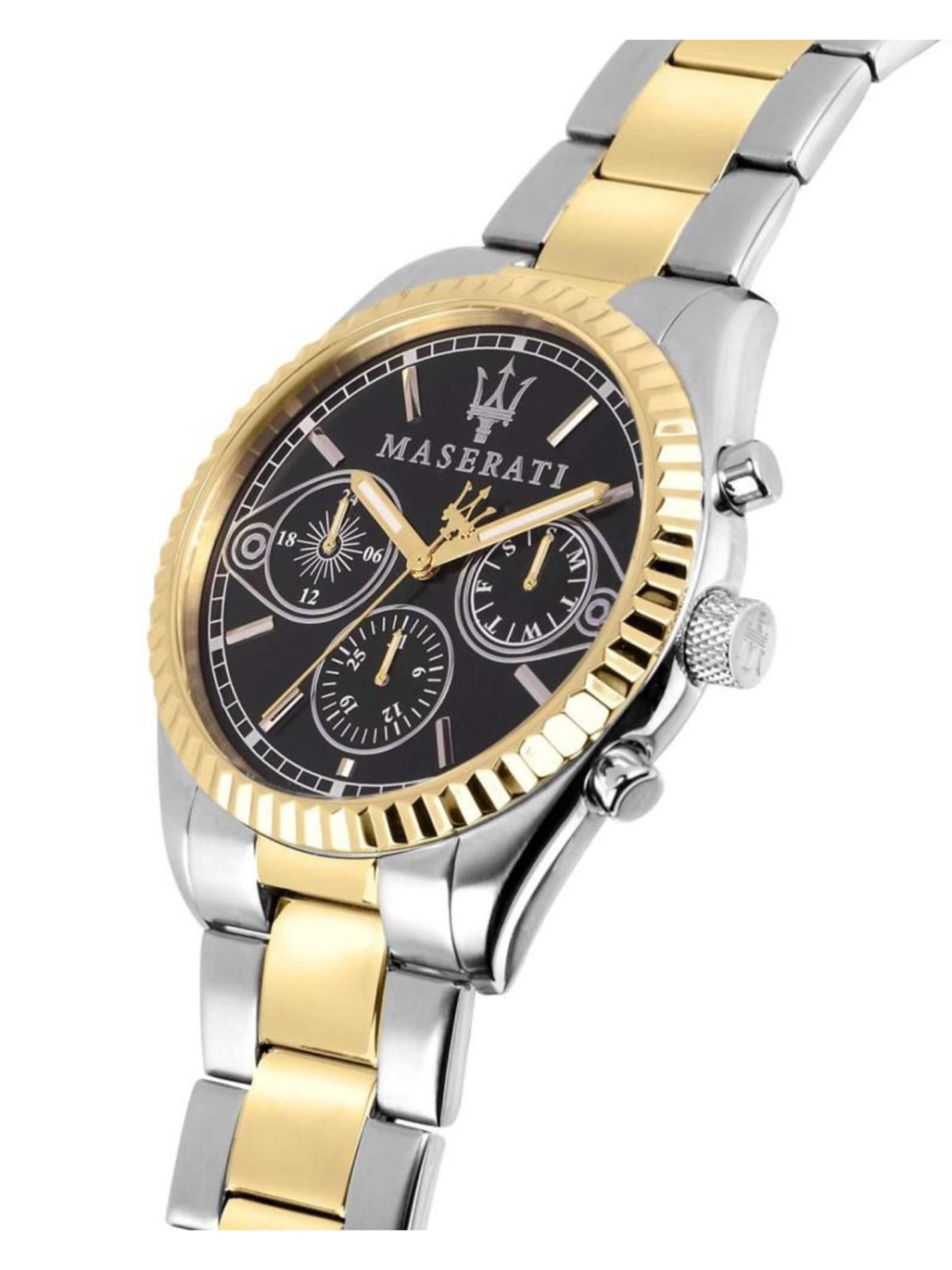 Orologio analogico 'Montre Homme Maserati Competizione R8853100016' di Maserati in grigio