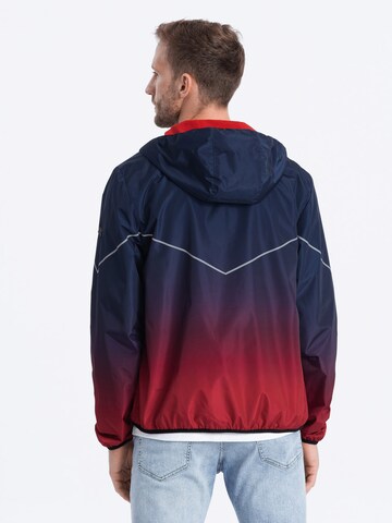 Veste mi-saison 'OM-JANP-0105' Ombre en bleu