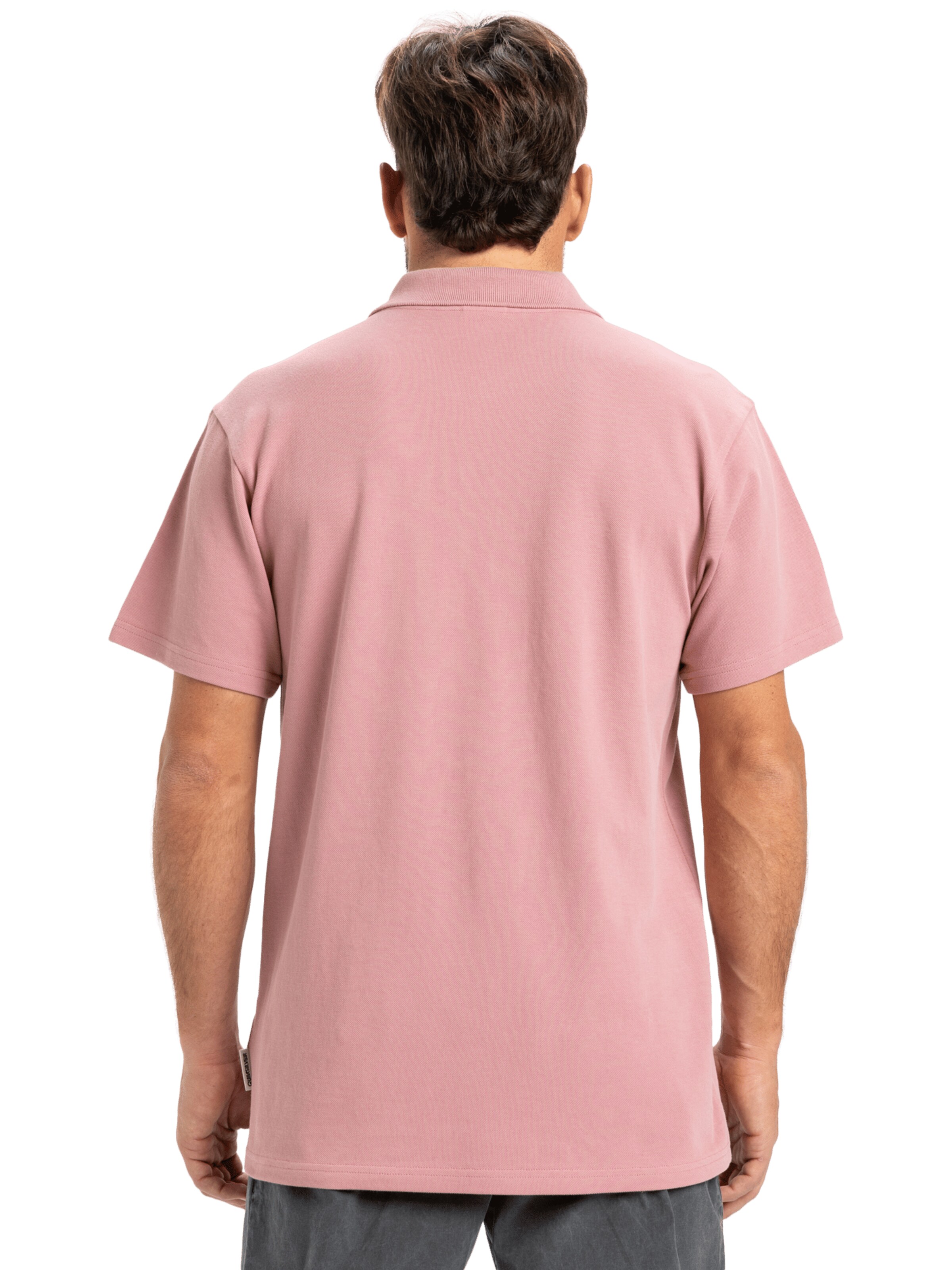 QUIKSILVER Poloshirt 'DNA' in Pink