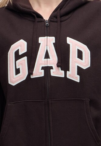 GAP Кофта на молнии 'HERITAGE' в Коричневый