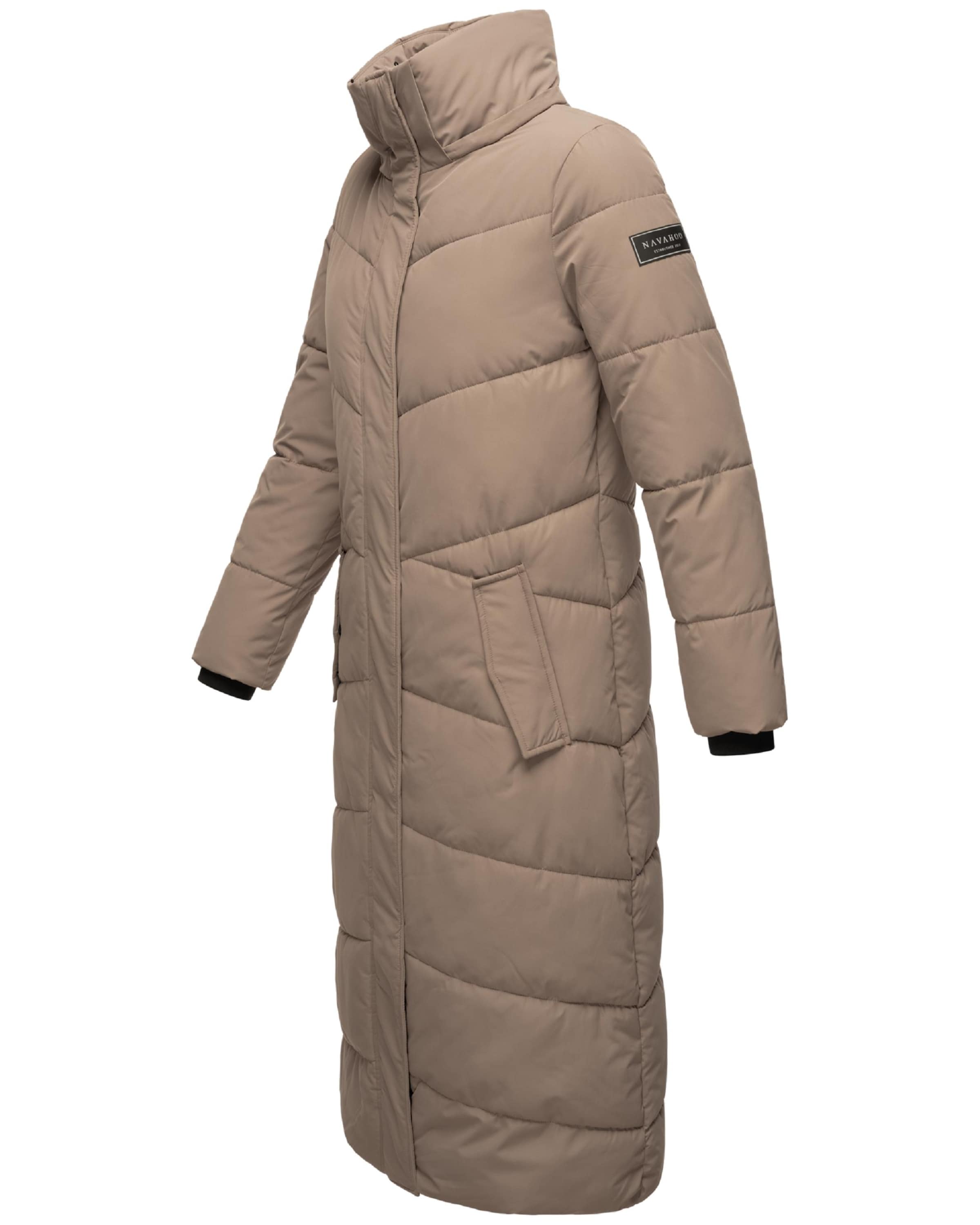 brūns NAVAHOO Ziemas mētelis 'Hingucker XIV'