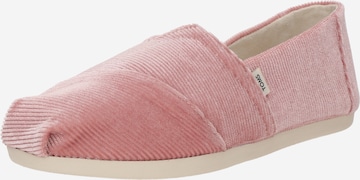 TOMS Loafer 'ALPARGATA' värissä vaaleanpunainen: etupuoli