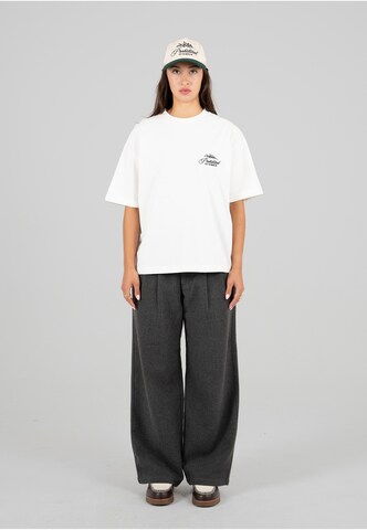 Prohibited - Camisa 'Leaf' em branco