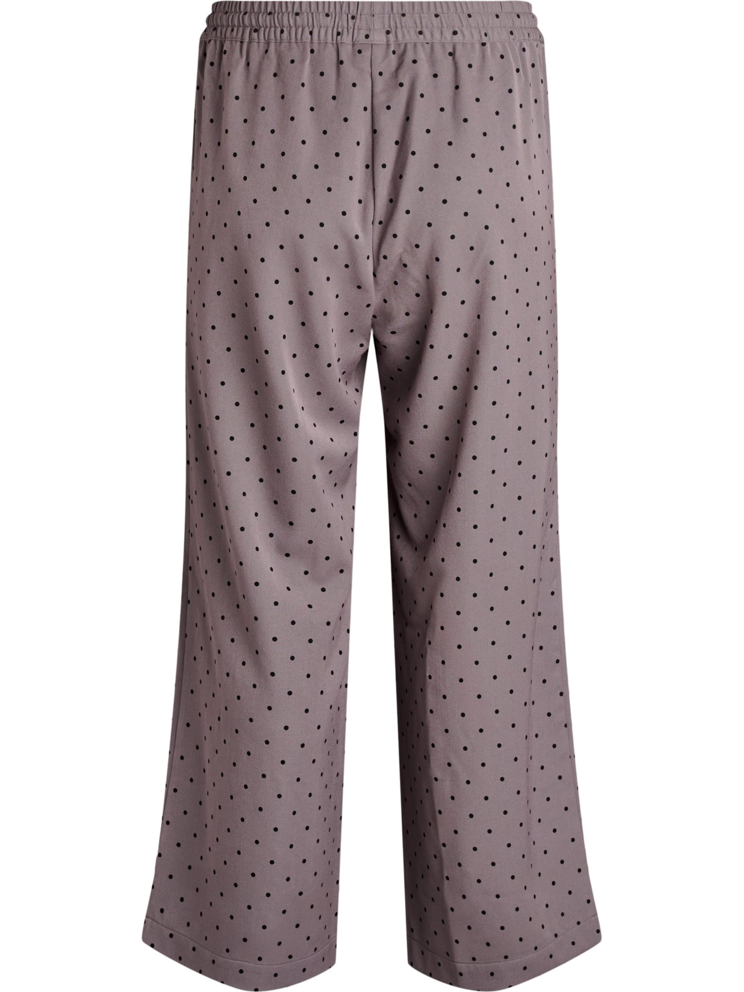 Zizzi Свободный крой Штаны 'Maida' в Серый