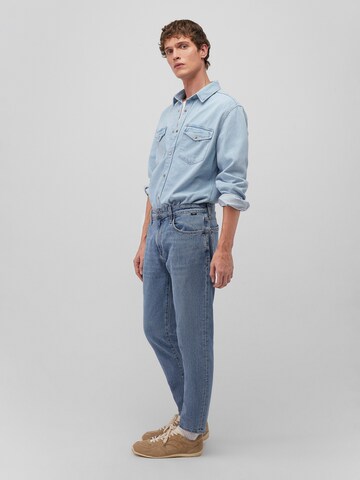 Mavi Regular Fit Hemd 'Ted' in Blau