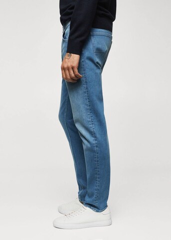 MANGO MAN Regular Jeans 'Chris' in Blue