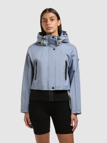 khujo Jacke 'Amelia' in Blau: Vorderseite
