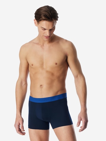 SCHIESSER Boxer shorts '95/5 Cotton' in Blue