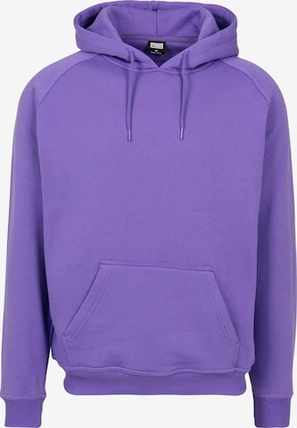 Urban Classics Sweatshirt 'Blank' in Lila: predná strana