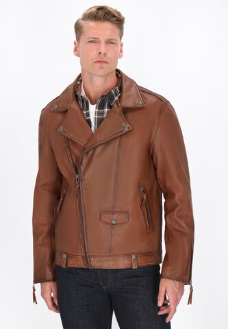 DreiMaster Vintage - Chaqueta de entretiempo en marrón: frente
