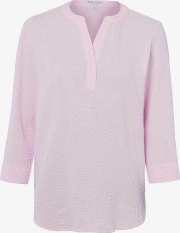 Chemisier Marie Lund en rose : devant