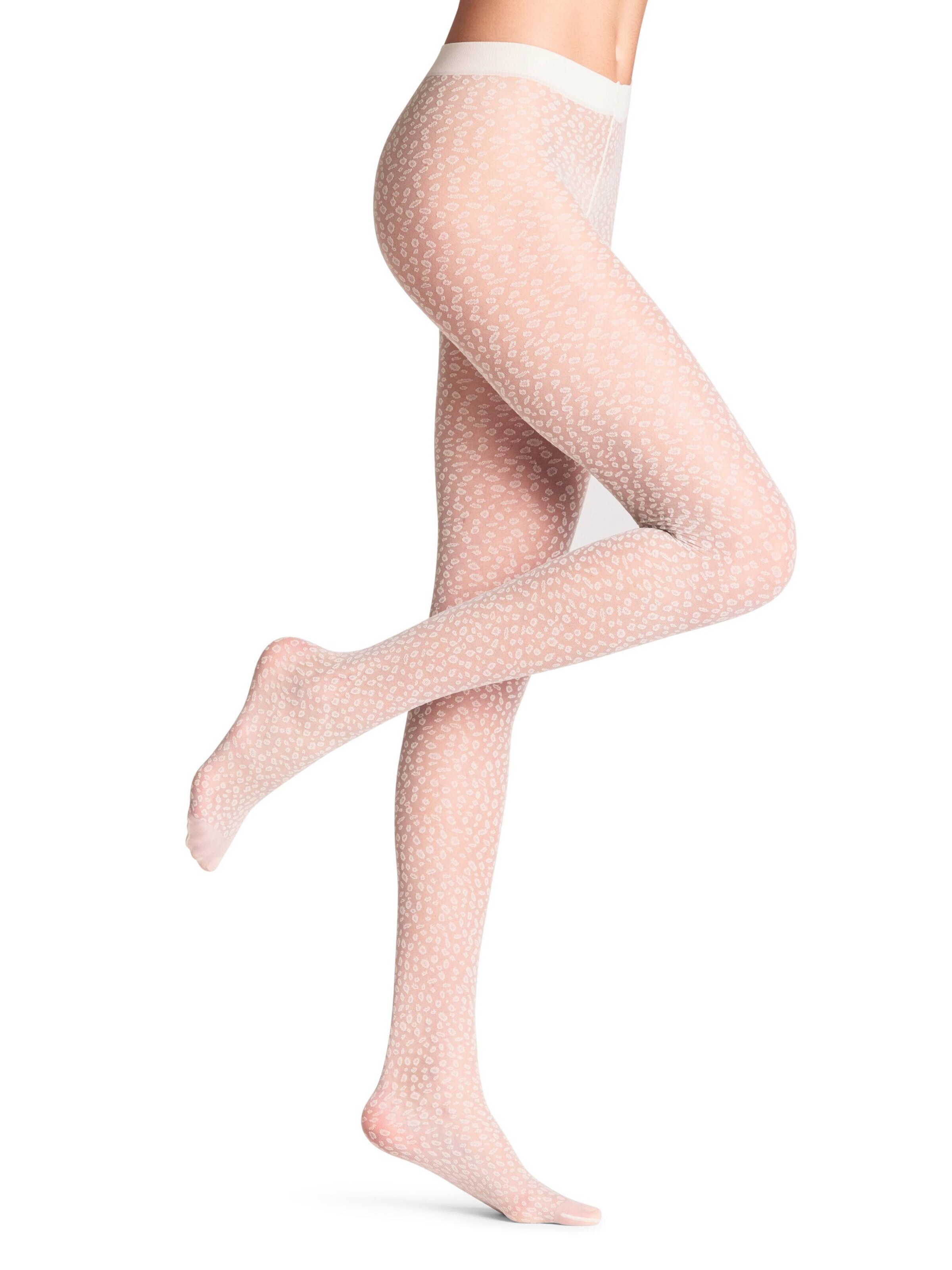 FALKE Strumpfhose 'Shell Fragments'‌‌ in Weiß