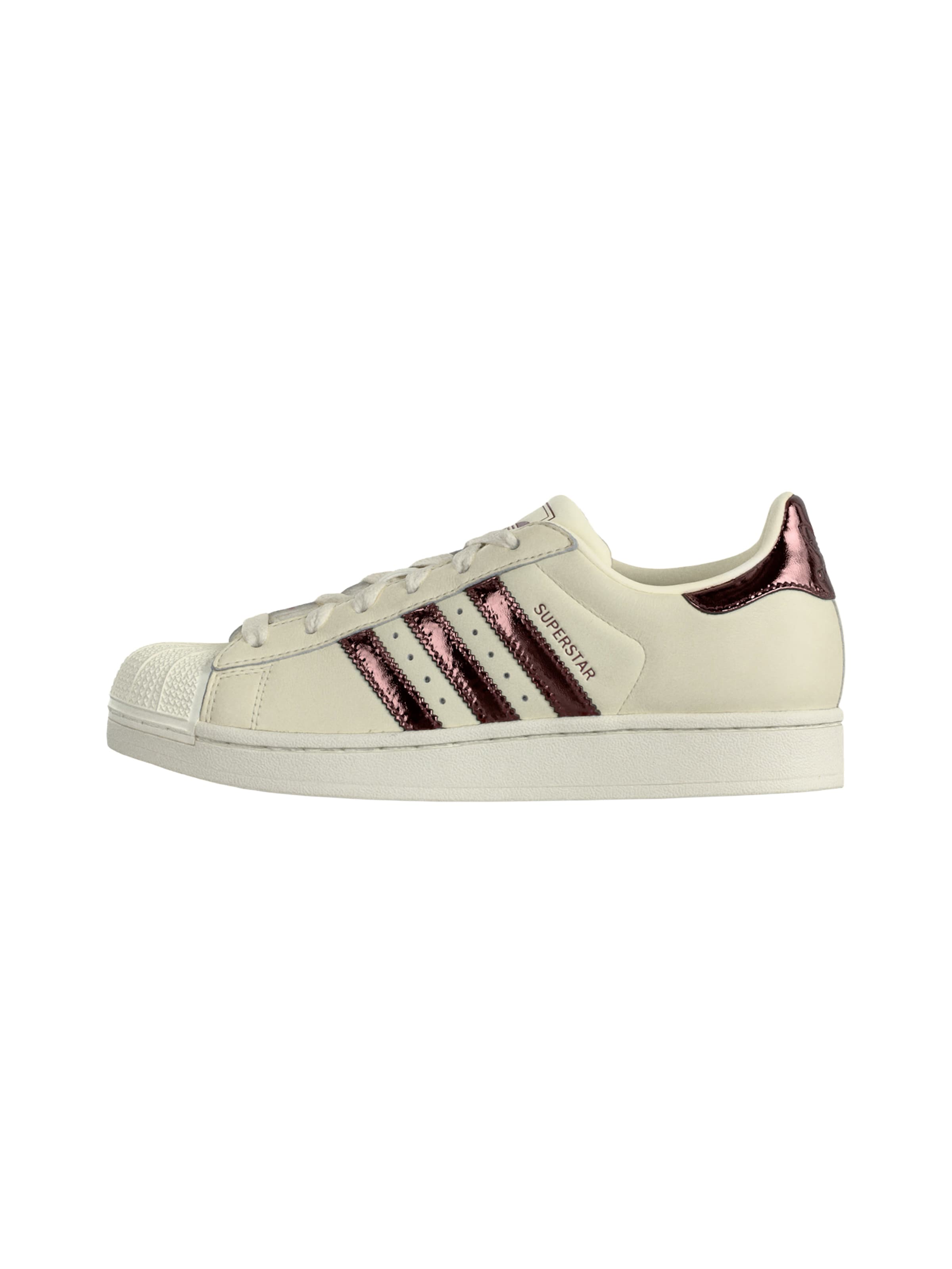 ADIDAS ORIGINALS Sapatilhas baixas 'Superstar II' em 35,5 em castanho / branco lã, Vista do artigo