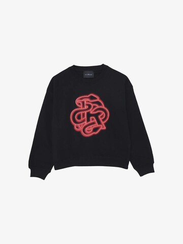 John Richmond Sweatshirt 'JR' in Schwarz: Vorderseite