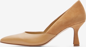 LOTTUSSE Pumps 'Carla' in Bruin: voorkant