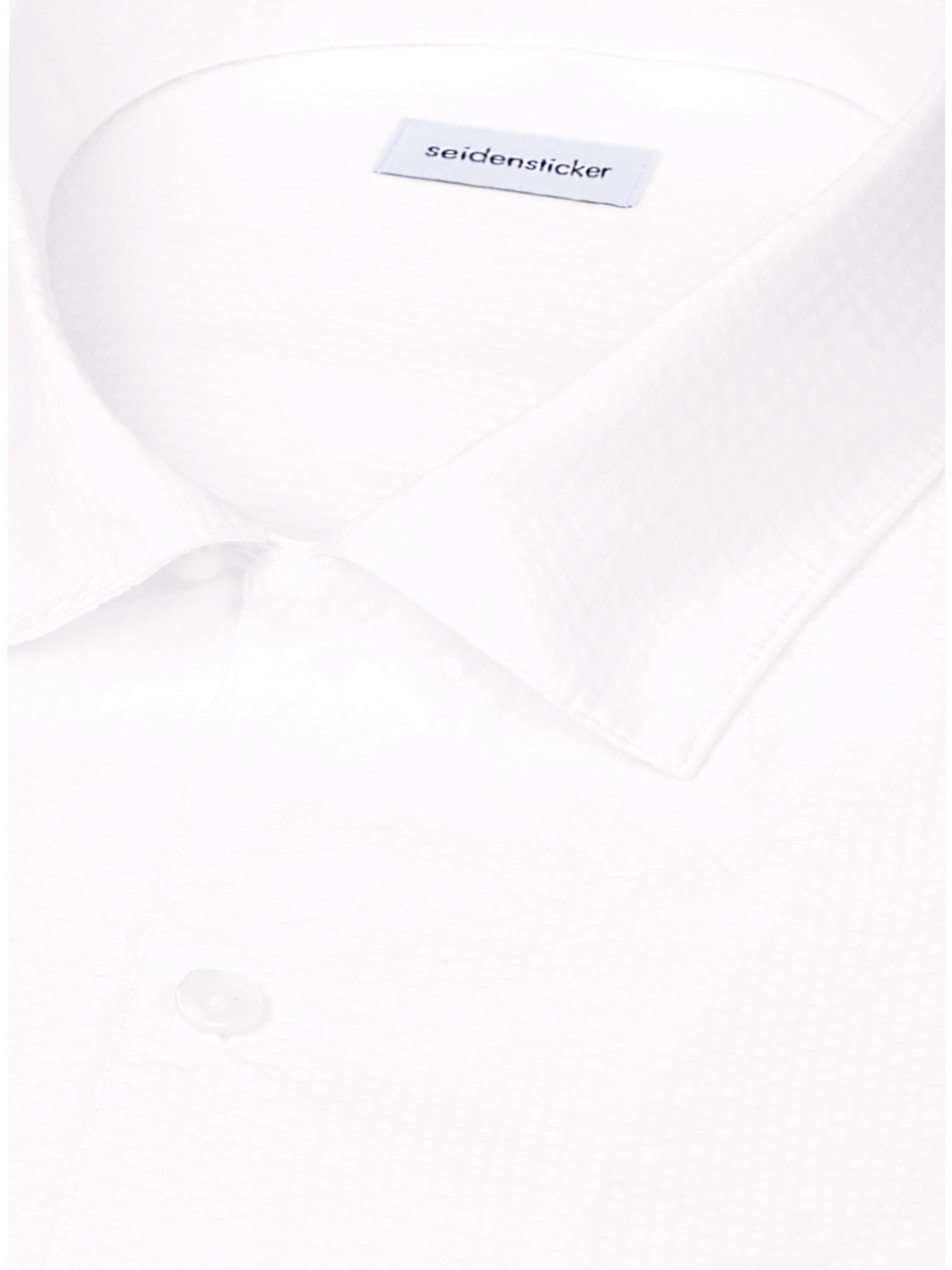 SEIDENSTICKER Slim fit Zakelijk overhemd in Wit