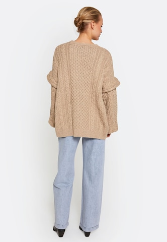 NORR Pullover 'Sherry' in Beige