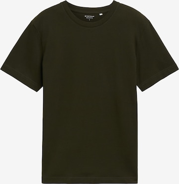 T-Shirt TOM TAILOR en vert : devant