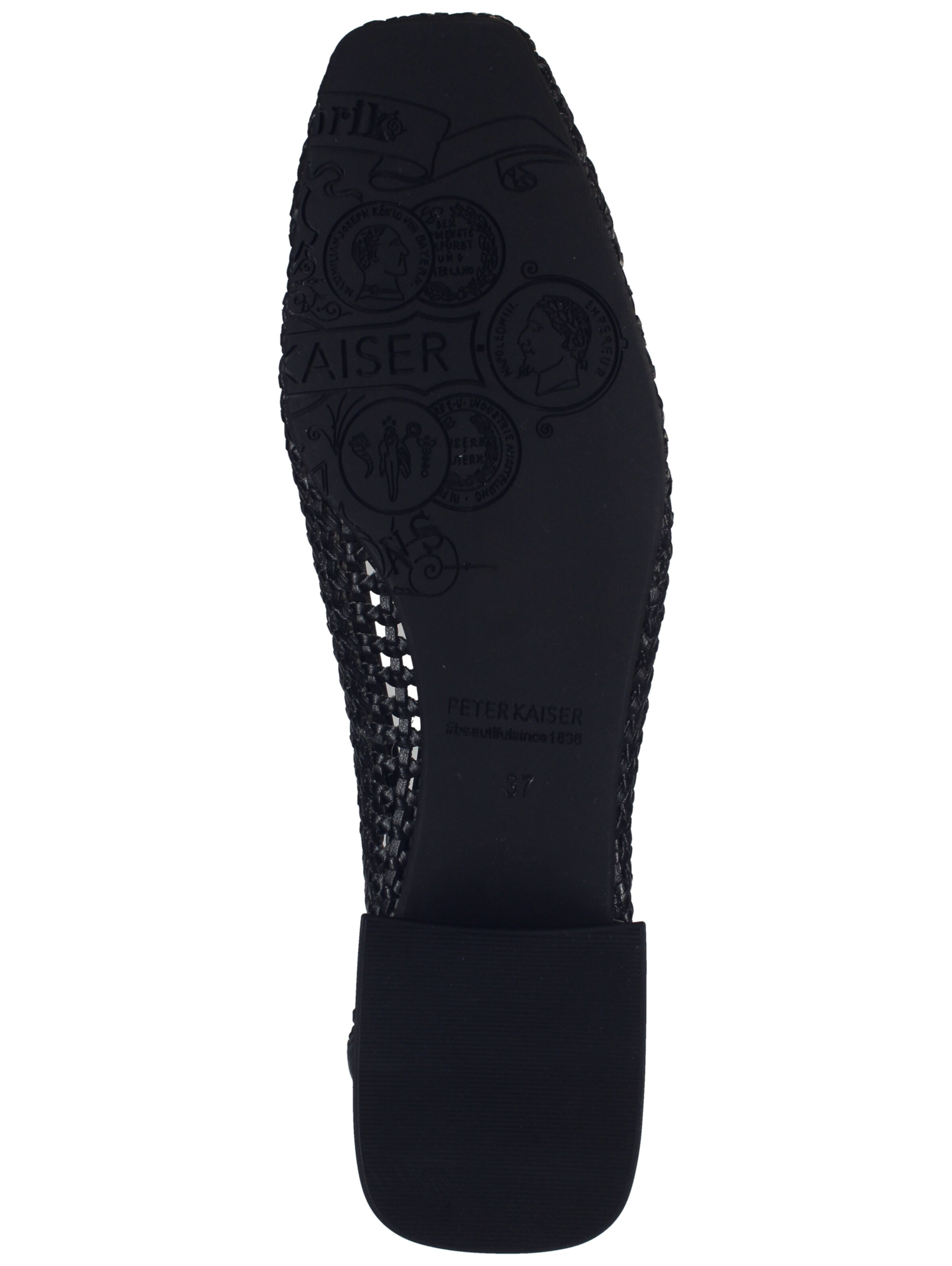 PETER KAISER Slipper in Schwarz