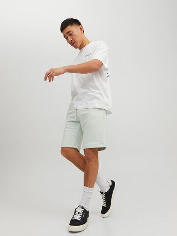 JACK & JONES Loosefit Kalhoty – modrá