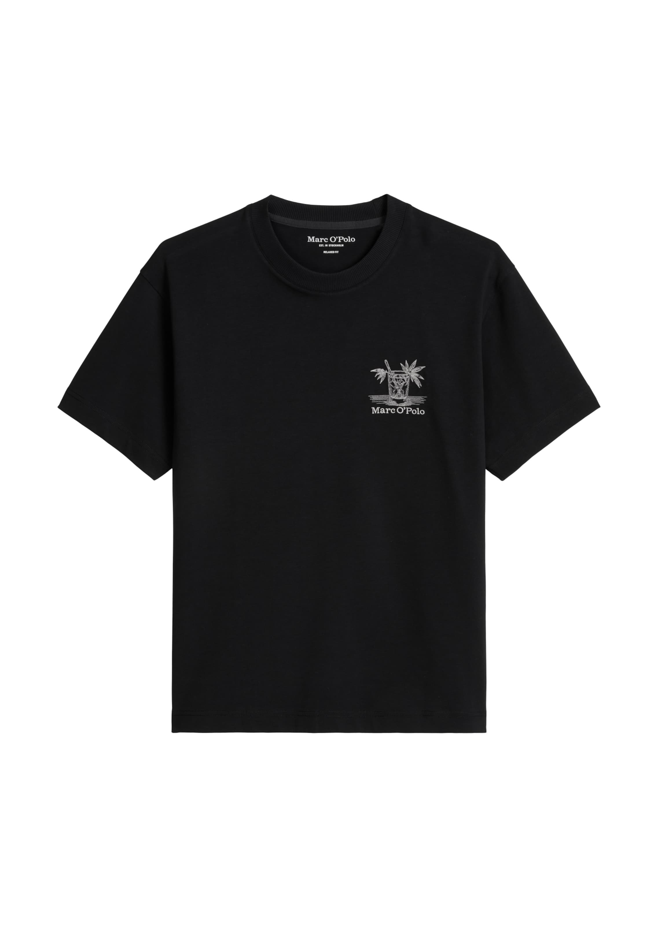 Marc O'Polo Shirt in Black: front