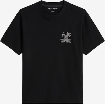 T-Shirt Marc O'Polo en noir : devant