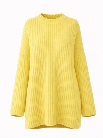 Worldclassca Oversized Sweater 'Dicker' in Yellow