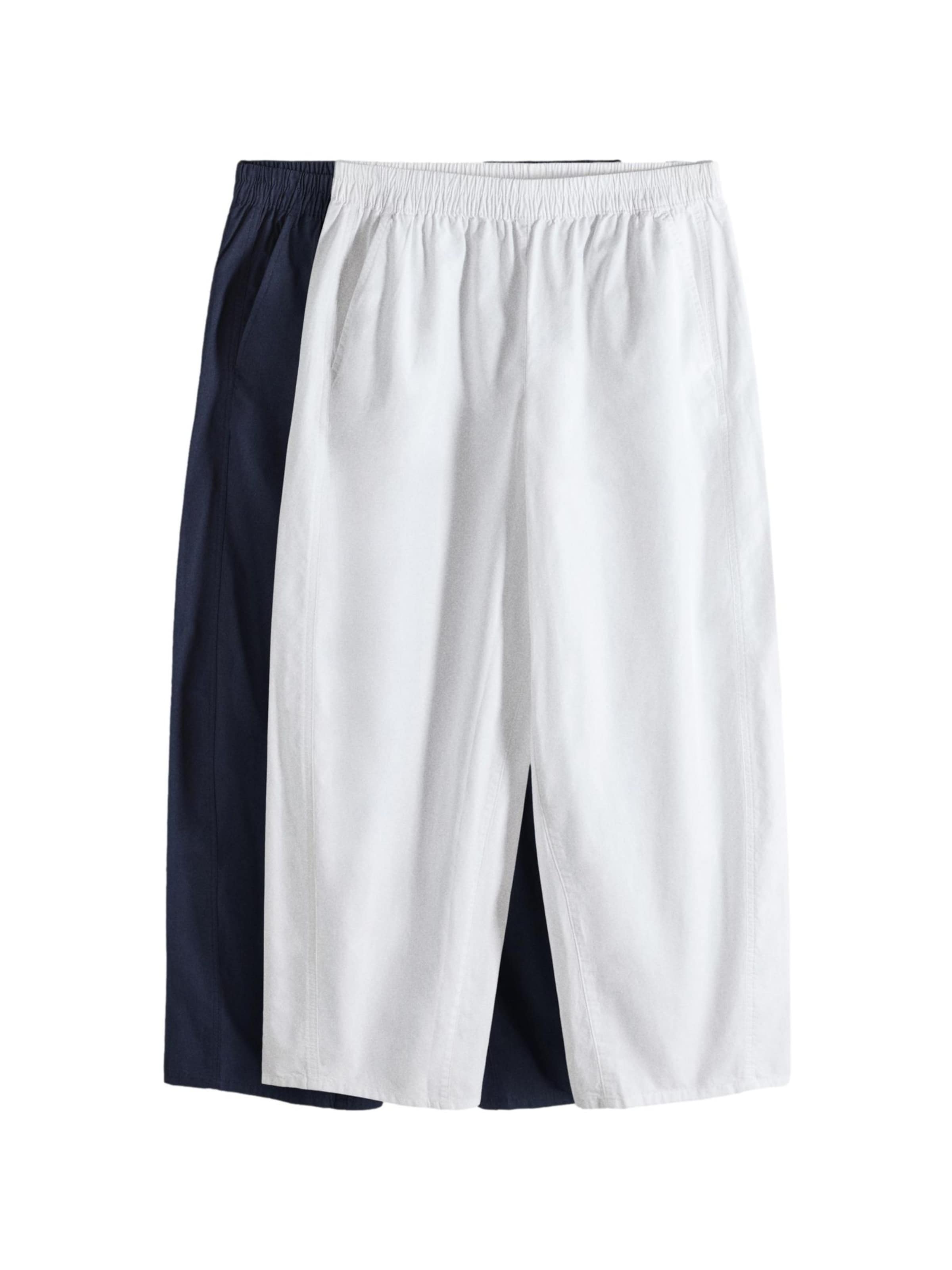 Barrel Pantalon The Set en bleu : devant
