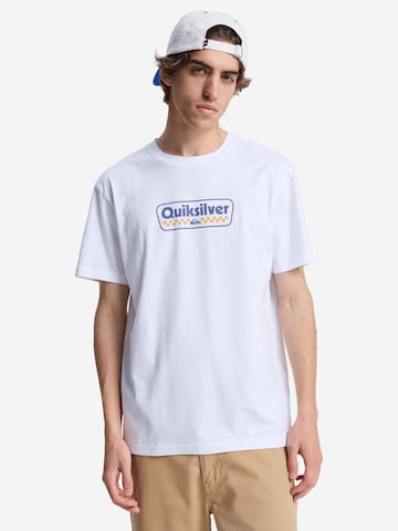 QUIKSILVER T-Shirt 'EV Starting Grid' in Weiß: Vorderseite