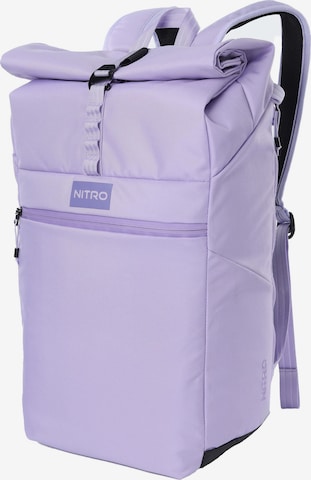 Sac à dos NITRO en violet : devant