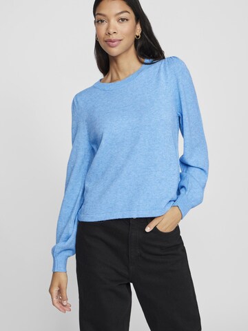 VILA Trui in Blauw