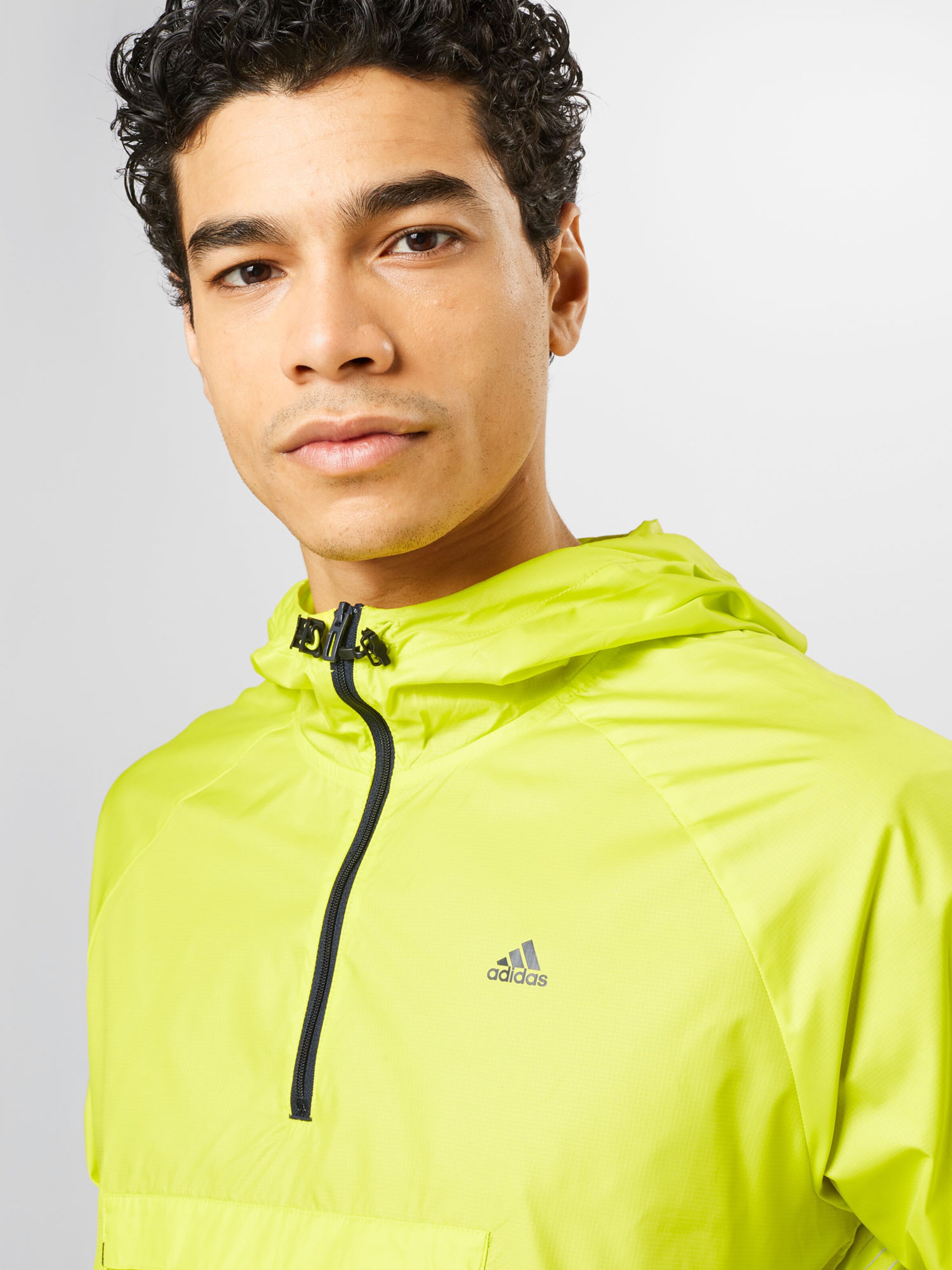 Männer Sportarten ADIDAS PERFORMANCE Sportjacke in Neongelb - ZA40468 Männer Sportarten ADIDAS PERFORMANCE Sportjacke in Neongelb - ZA40468