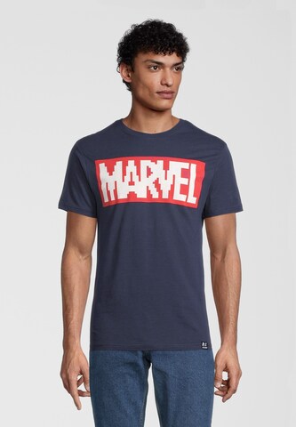 Recovered Shirt in Blauw: voorkant