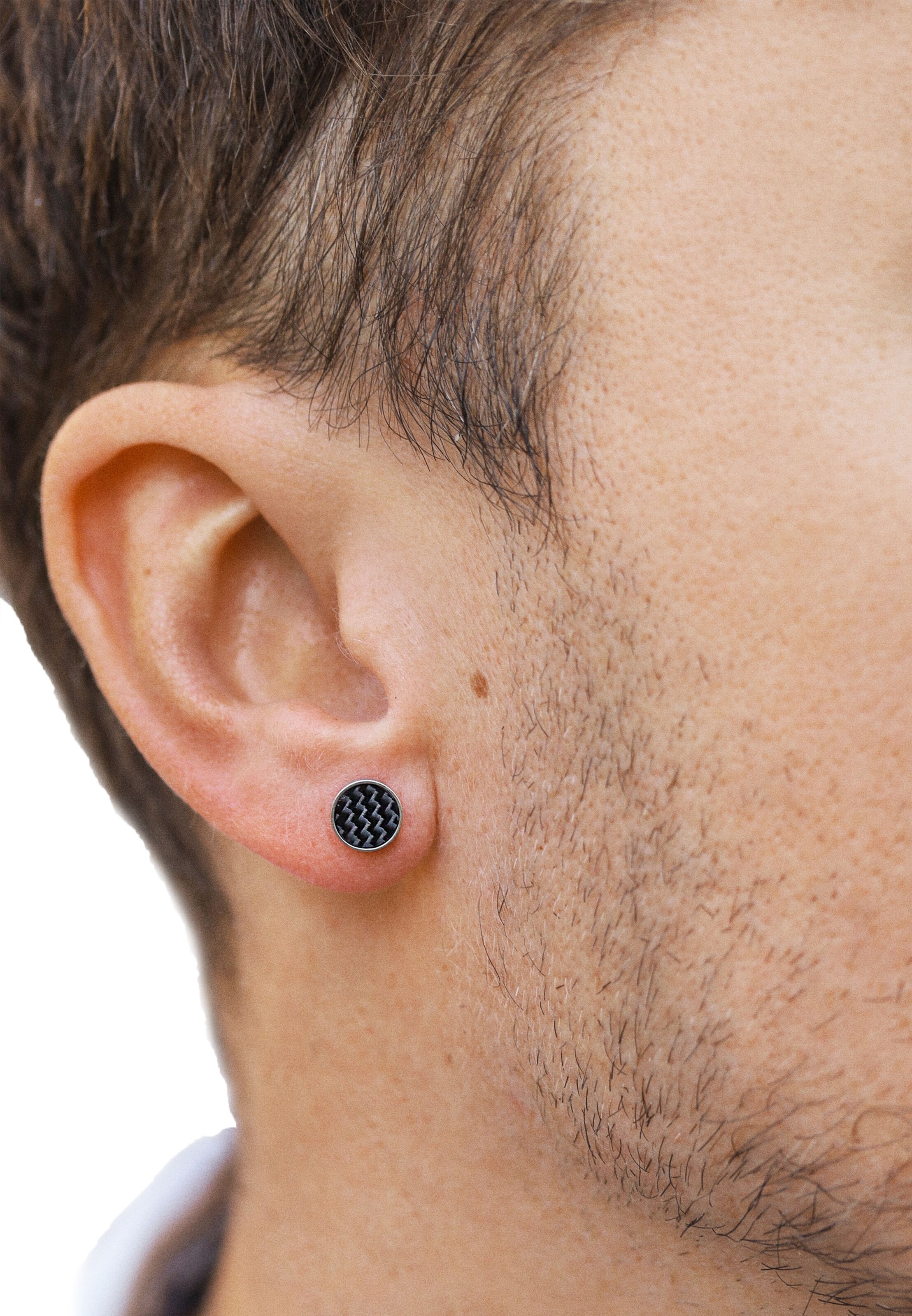 Steelwear Earring 'Madrid' in Black: front