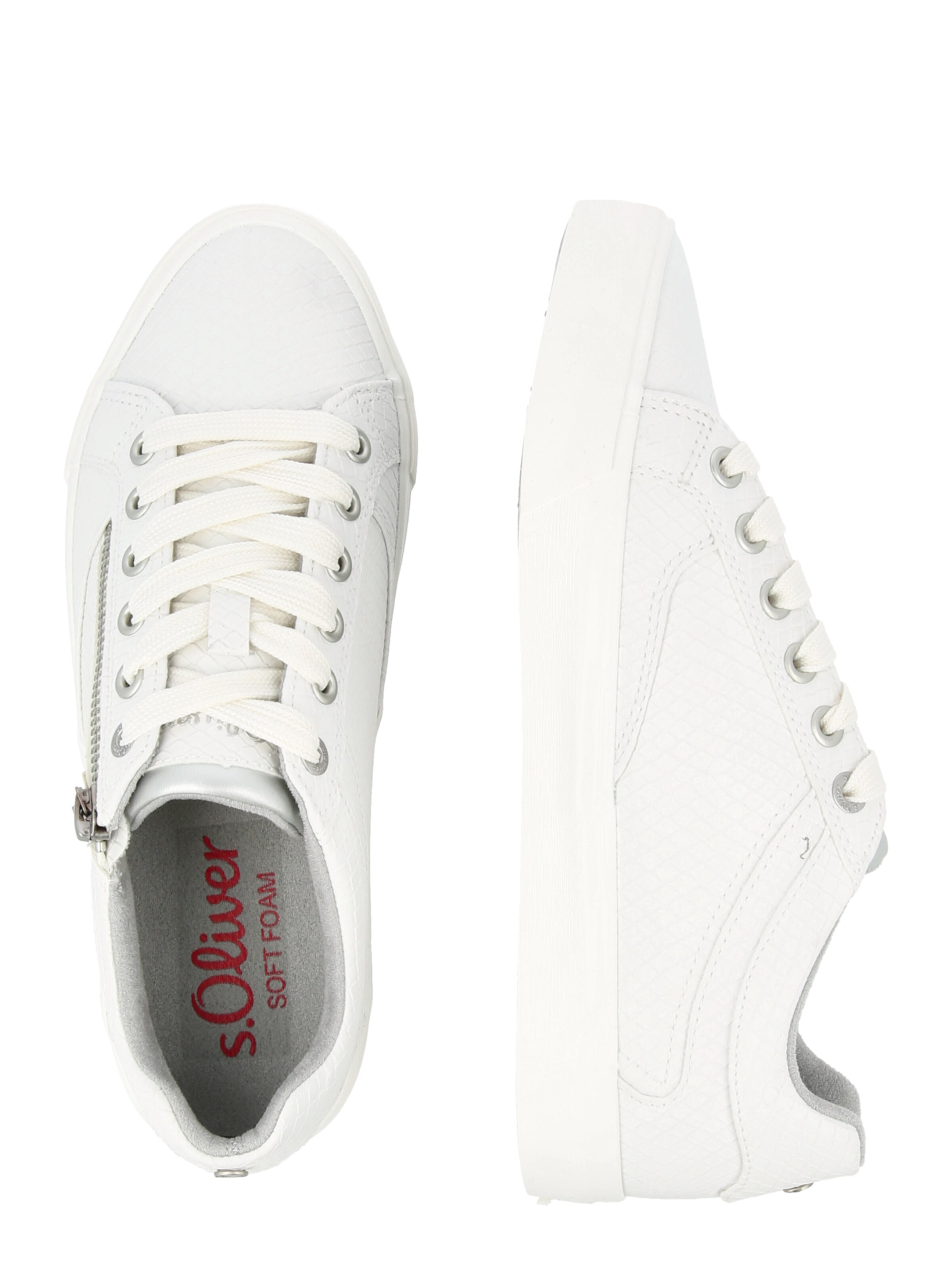 s.Oliver Rövid szárú sportcipők - fehér