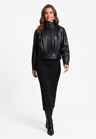 Veste mi-saison faina en noir