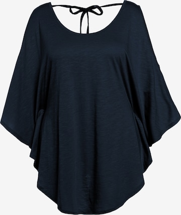 Ulla Popken Shirt in Blauw: voorkant