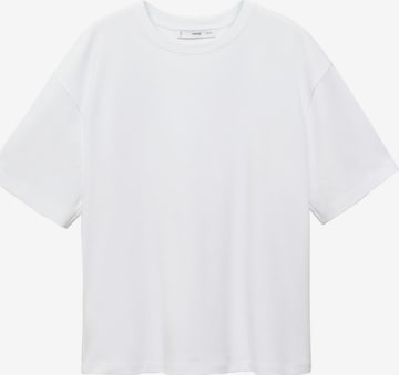 MANGO Shirt 'SITA' in Wit: voorkant