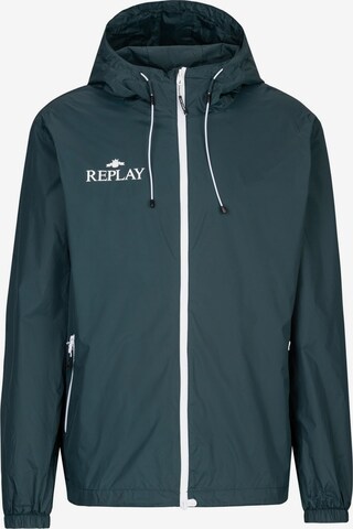 REPLAY Jacke in Dunkelgrün ABOUT YOU